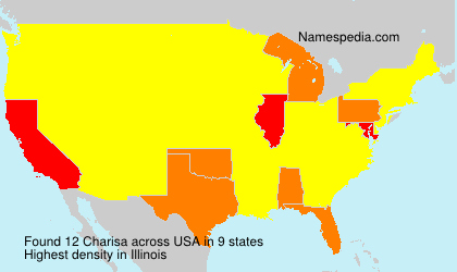 Surname Charisa in USA
