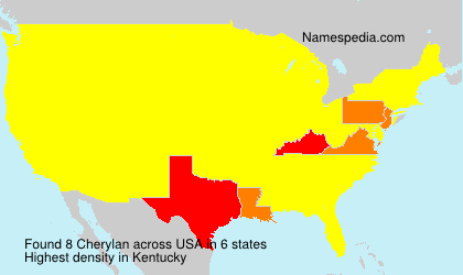 Surname Cherylan in USA