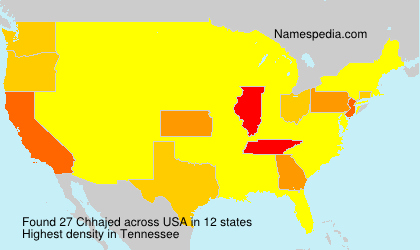 Surname Chhajed in USA