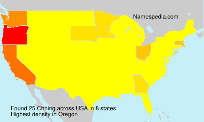 Surname Chhing in USA
