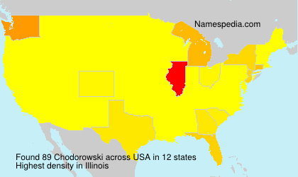 Surname Chodorowski in USA