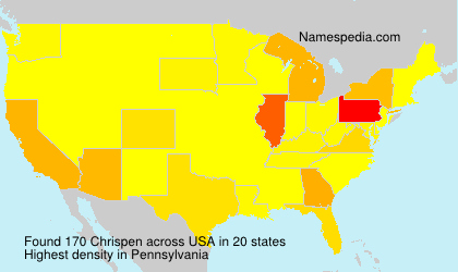 Surname Chrispen in USA