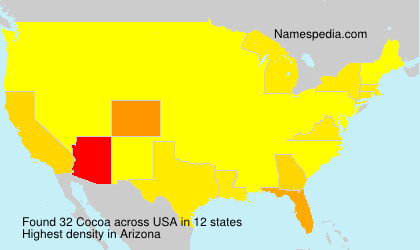 Surname Cocoa in USA
