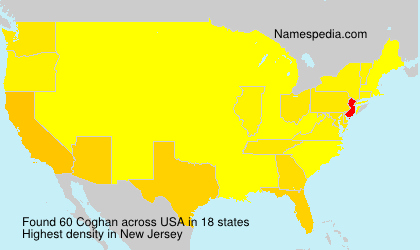 Surname Coghan in USA