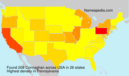 Surname Connaghan in USA