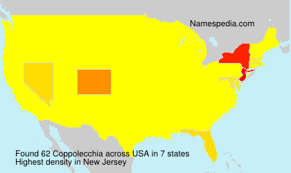 Surname Coppolecchia in USA