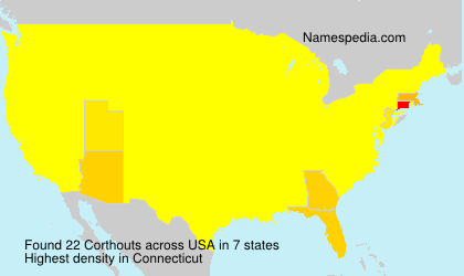 Surname Corthouts in USA