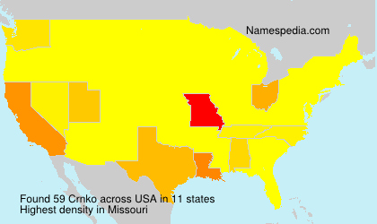 Surname Crnko in USA