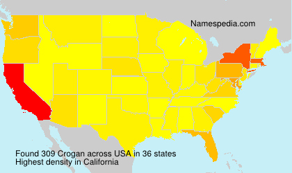 Surname Crogan in USA
