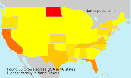 Surname Crows in USA