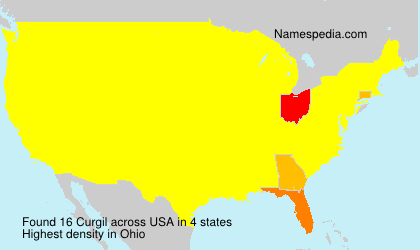 Surname Curgil in USA