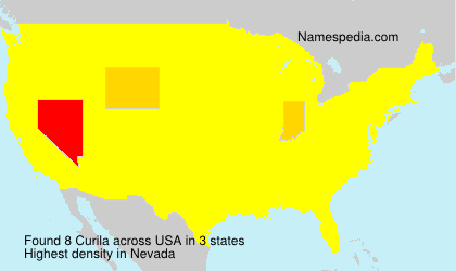 Surname Curila in USA
