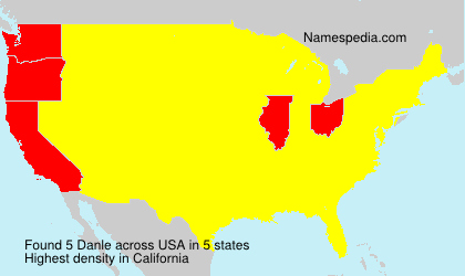 Surname Danle in USA