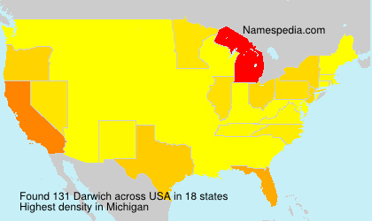 Surname Darwich in USA
