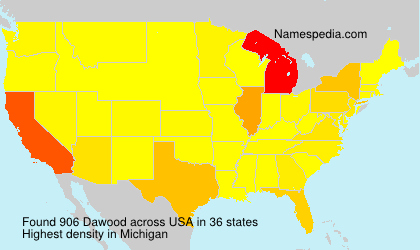 Surname Dawood in USA