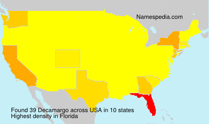 Surname Decamargo in USA