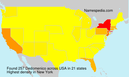 Surname Dedomenico in USA