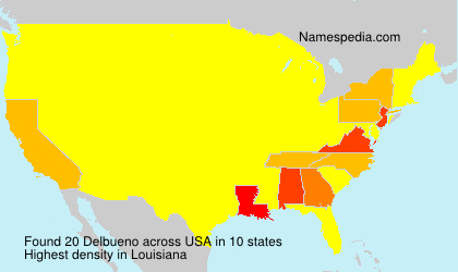 Surname Delbueno in USA