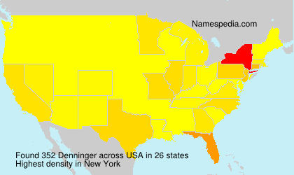 Surname Denninger in USA