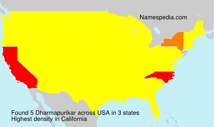 Surname Dharmapurikar in USA
