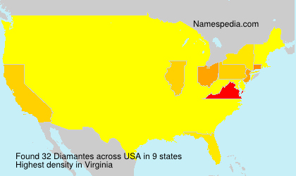 Surname Diamantes in USA
