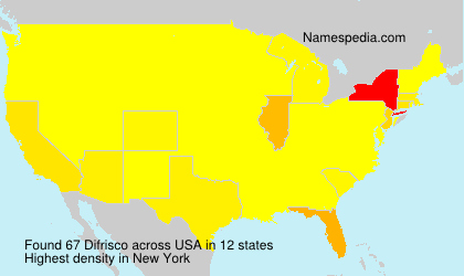 Surname Difrisco in USA