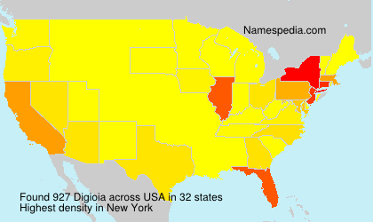 Surname Digioia in USA