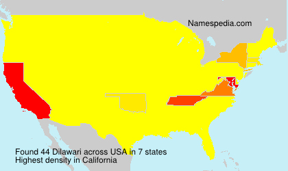 Surname Dilawari in USA