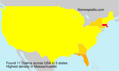 Surname Djalma in USA