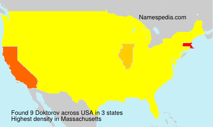 Surname Doktorov in USA