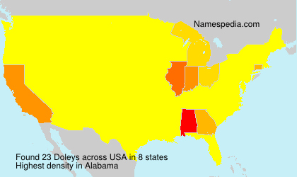 Surname Doleys in USA