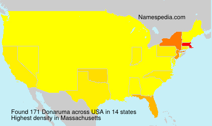 Surname Donaruma in USA