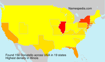 Surname Donatello in USA