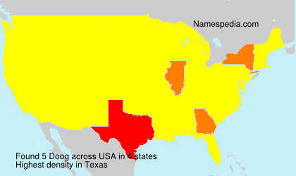 Surname Doog in USA