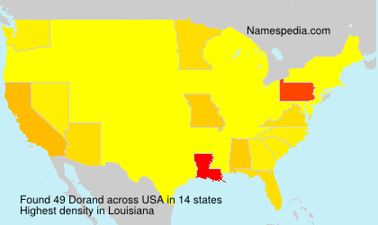 Surname Dorand in USA