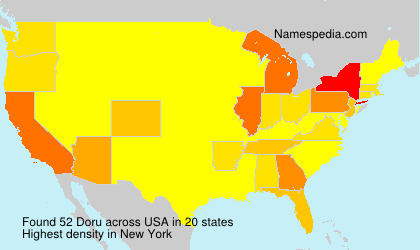 Surname Doru in USA