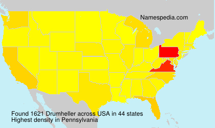 Surname Drumheller in USA