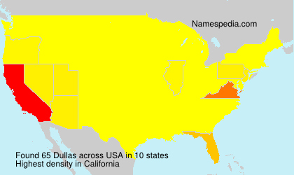Surname Dullas in USA