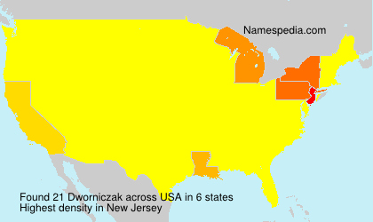Surname Dworniczak in USA