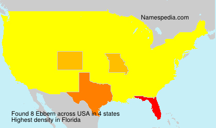 Surname Ebbern in USA