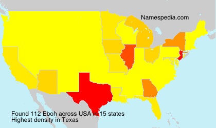 Surname Eboh in USA