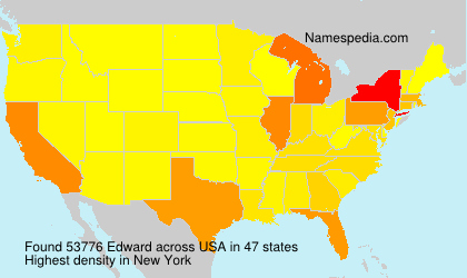Surname Edward in USA