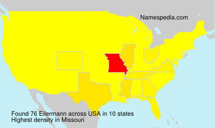 Surname Eilermann in USA