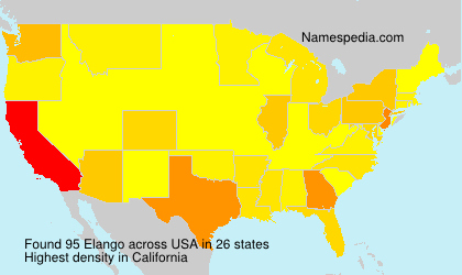 Surname Elango in USA