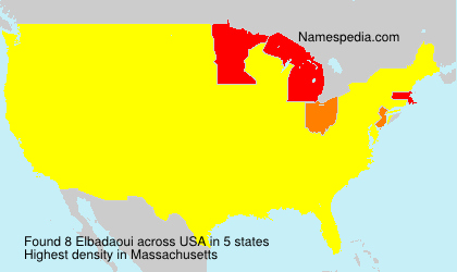 Surname Elbadaoui in USA
