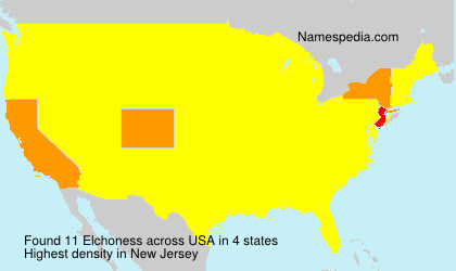 Surname Elchoness in USA