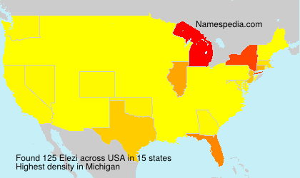 Surname Elezi in USA