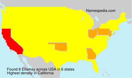 Surname Ellamay in USA