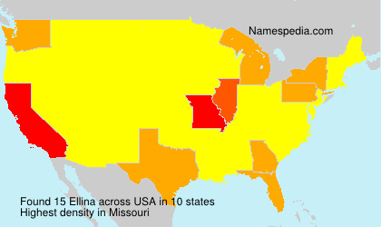 Surname Ellina in USA