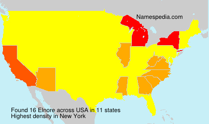 Surname Elnore in USA
